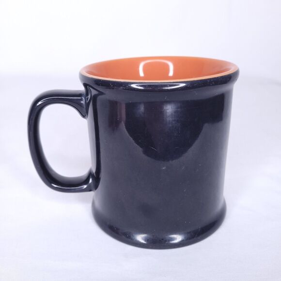 Vintage Harley Davidson Mug Eagle 3D Black, Orange 2002 - Picture 3 of 7